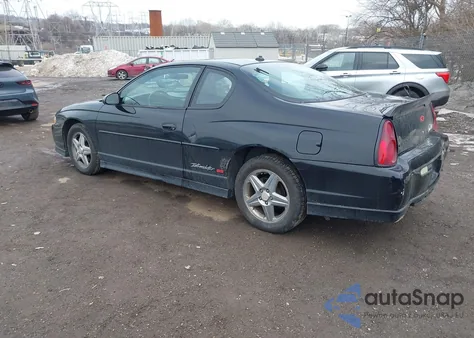 2004 Chevrolet Monte Carlo Supercharged Ss z USA, uszkodzony, nr VIN 2G1WZ151X49344396